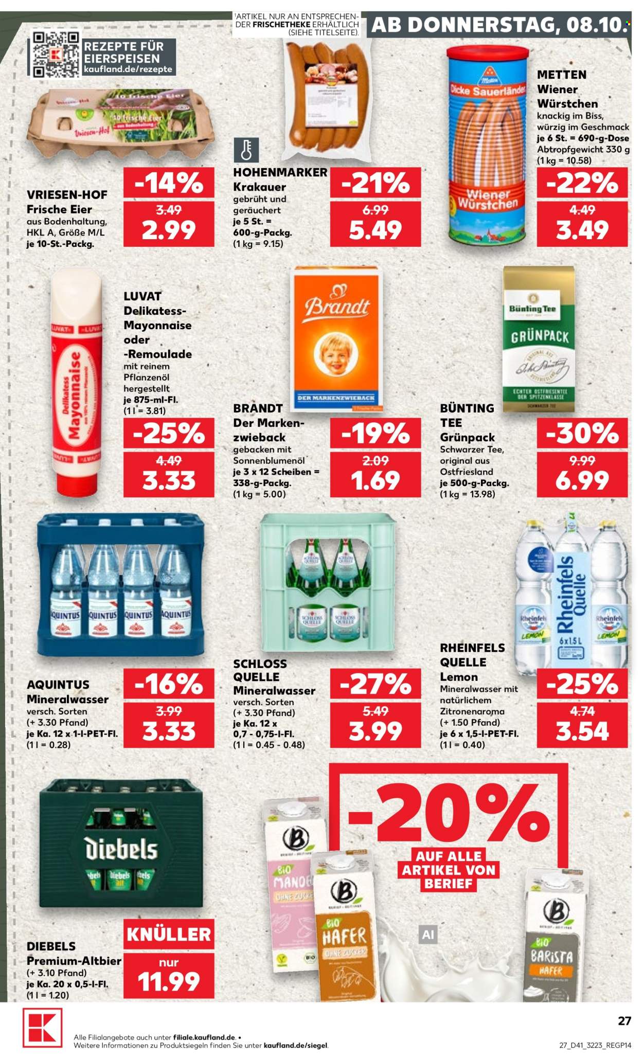 Kaufland Prospekte  - 8.10.2026 - 14.10.2026. Seite 27