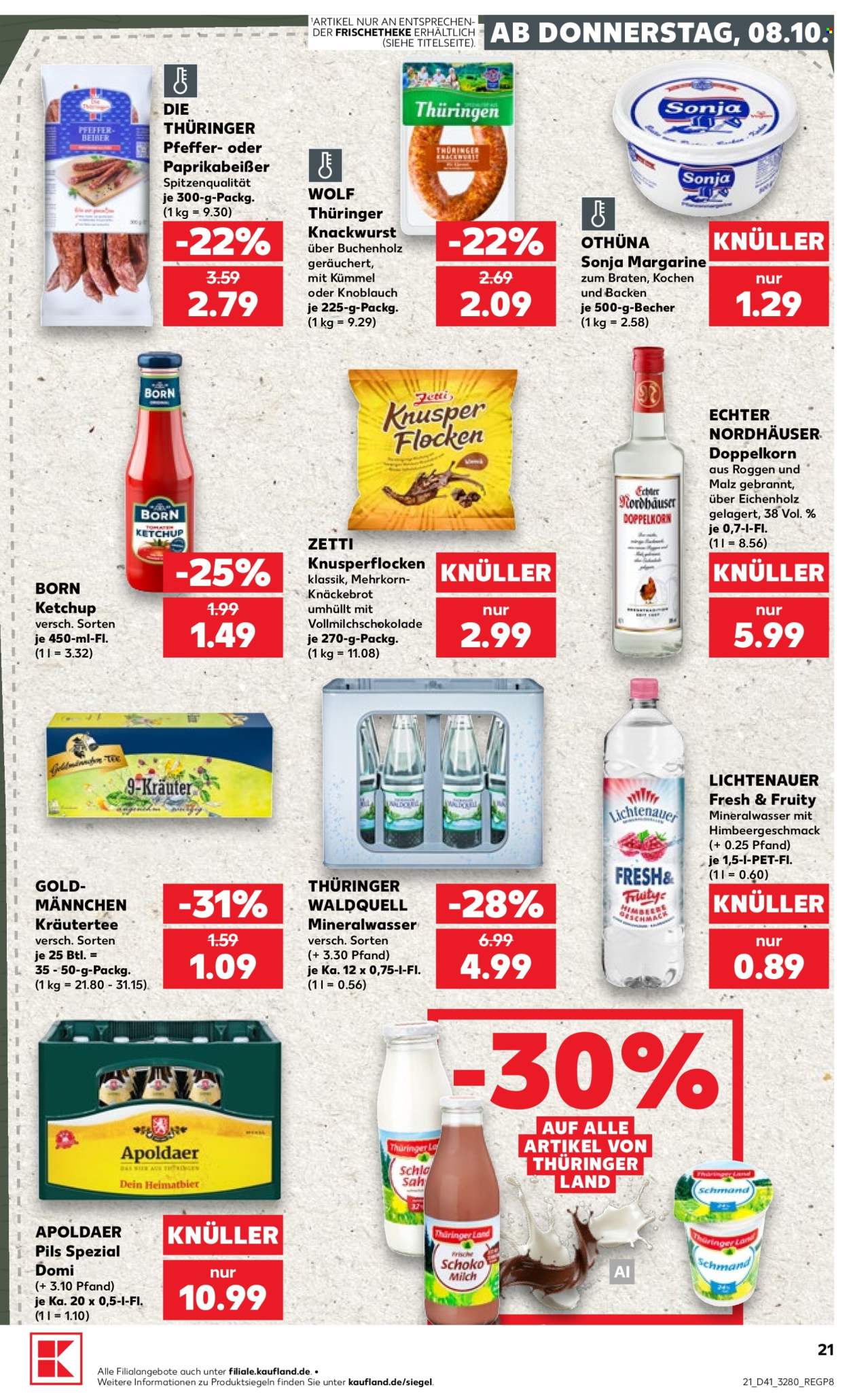 Kaufland Prospekte  - 8.10.2026 - 14.10.2026. Seite 21