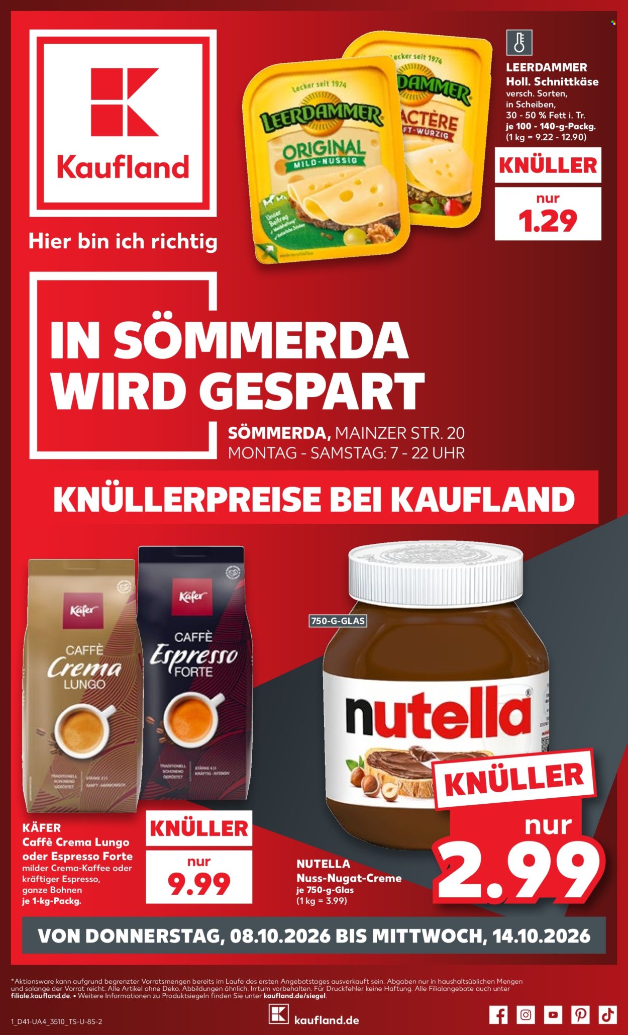 Leták Kaufland - 8.10.2026 - 14.10.2026. Strana 1