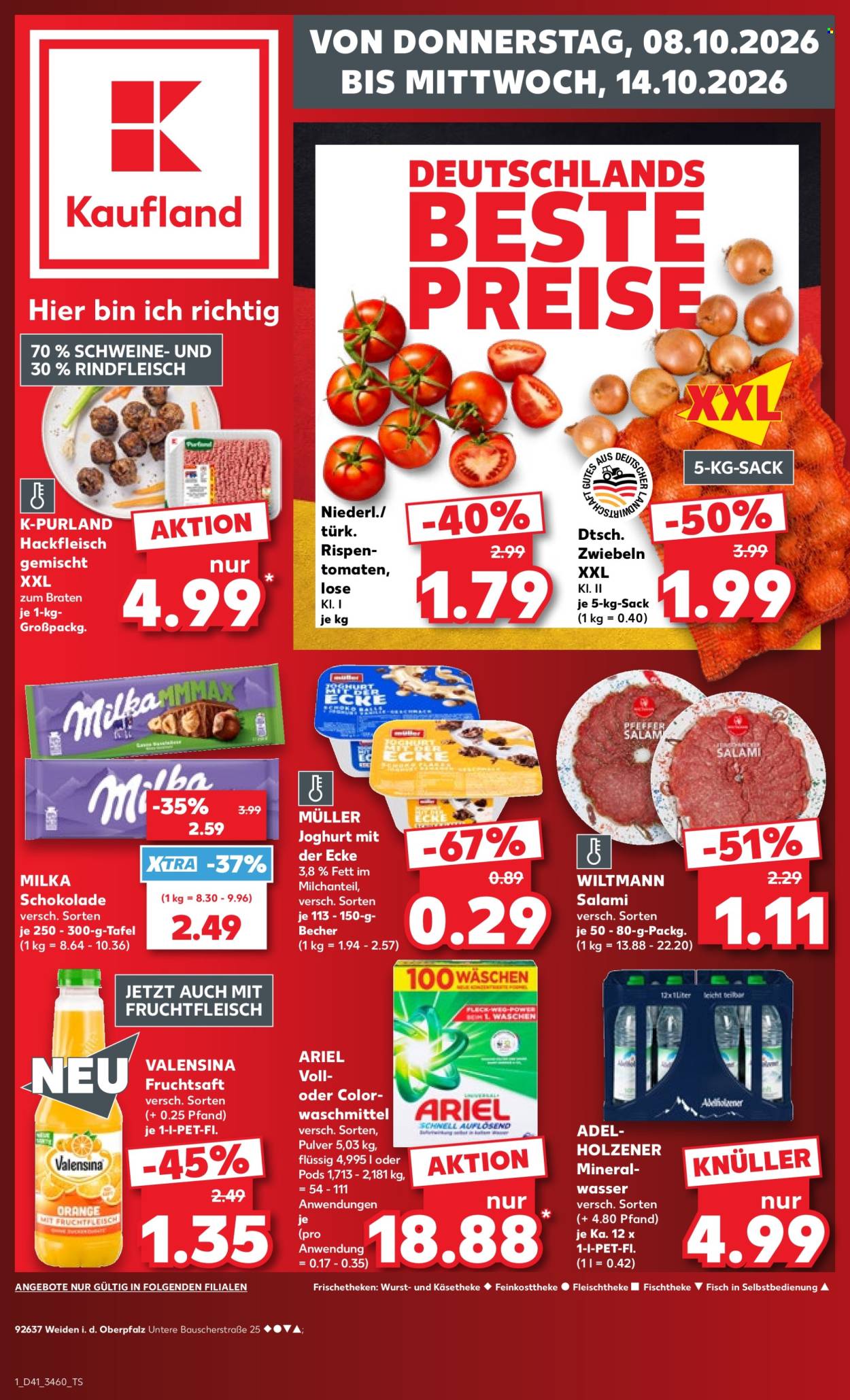 Kaufland Prospekte  - 8.10.2026 - 14.10.2026. Seite 1