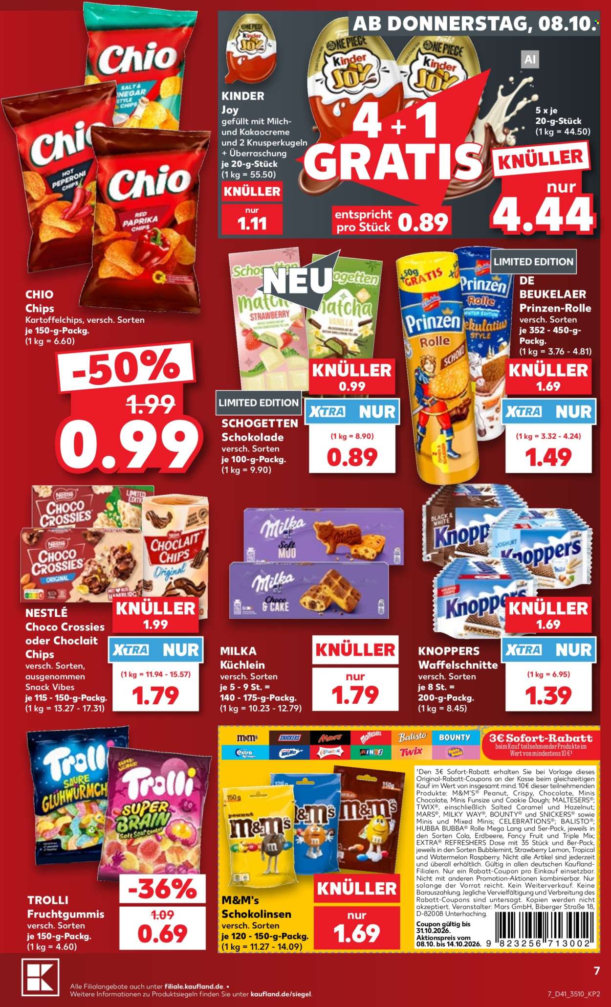 Kaufland Prospekte  - 8.10.2026 - 14.10.2026. Seite 7