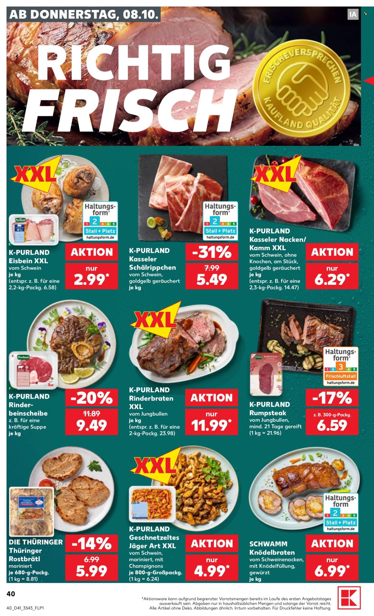 Kaufland Prospekte  - 8.10.2026 - 14.10.2026. Seite 40