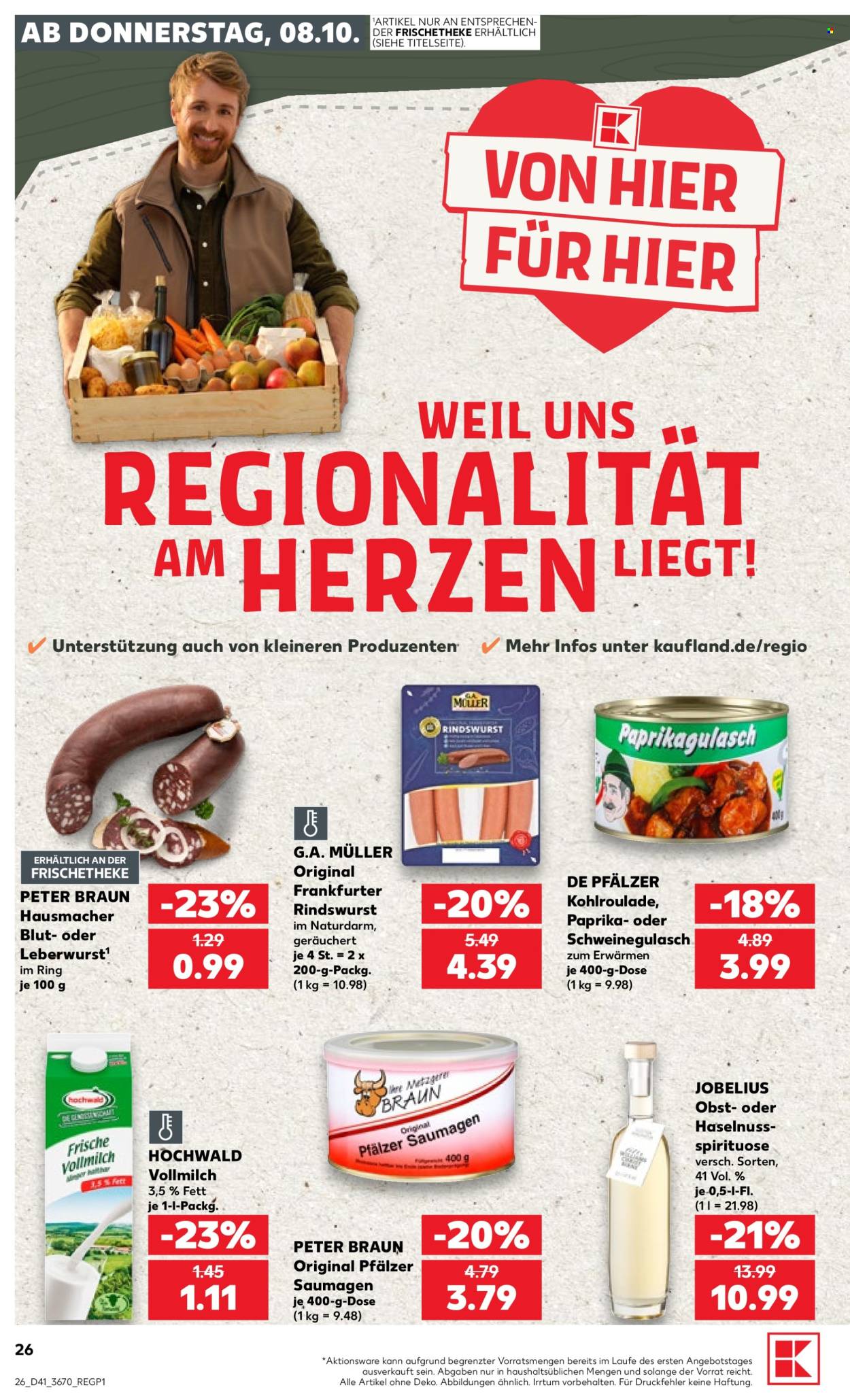 Kaufland Prospekte  - 8.10.2026 - 14.10.2026. Seite 26
