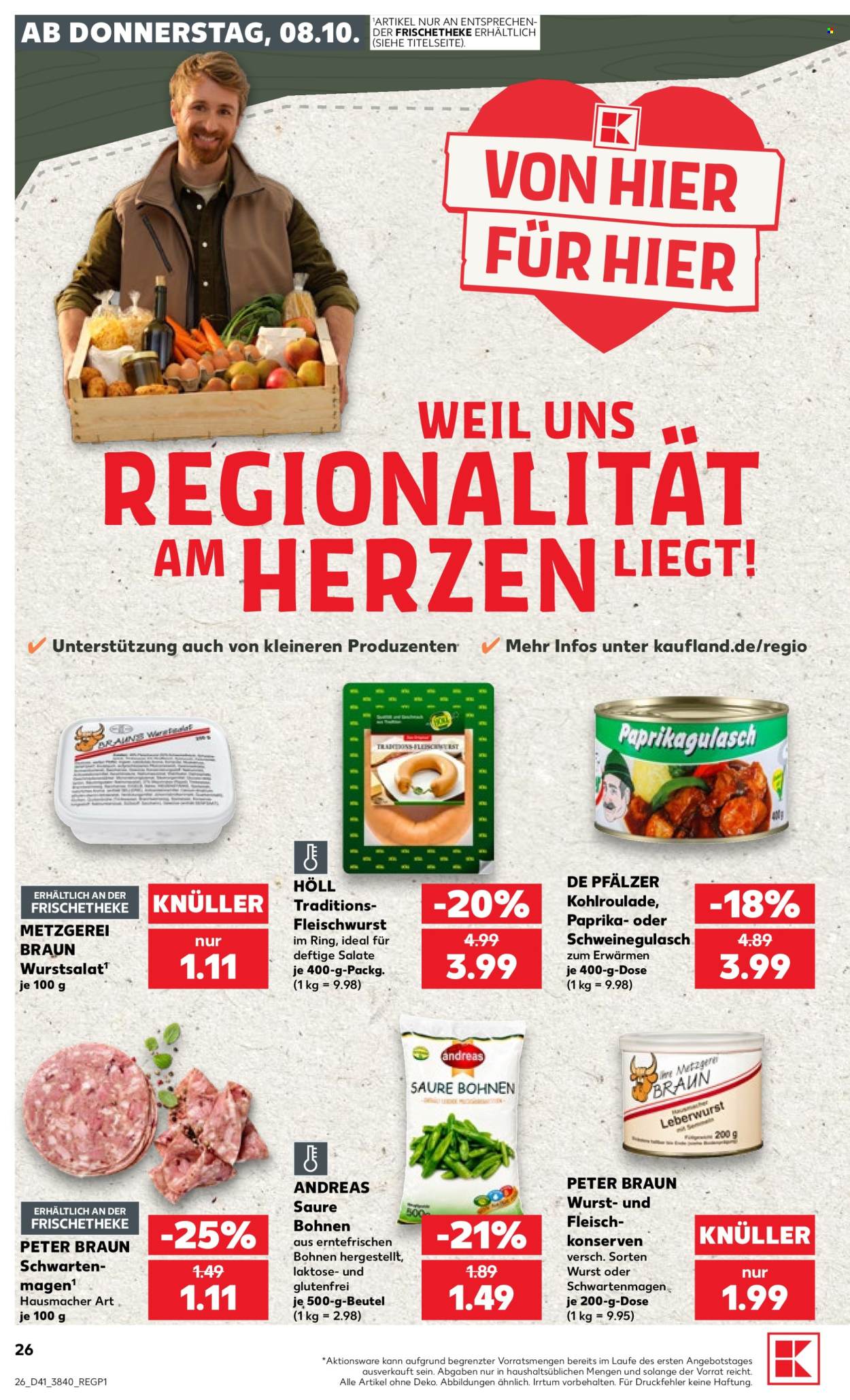 Kaufland Prospekte  - 8.10.2026 - 14.10.2026. Seite 26