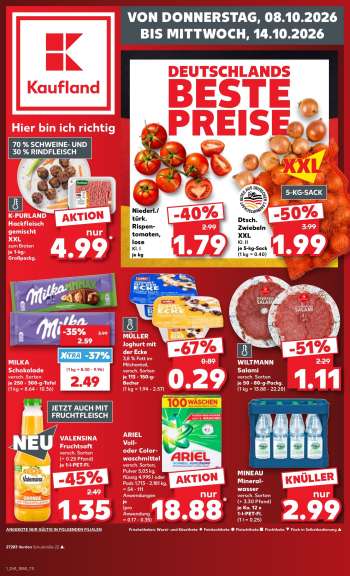 Prospekte Kaufland - 8.10.2026 - 14.10.2026.