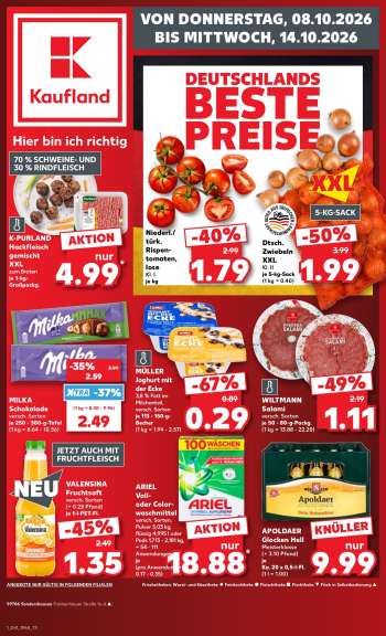 Prospekte Kaufland - 8.10.2026 - 14.10.2026.