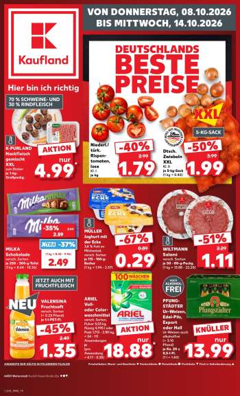 Prospekte Kaufland - 8.10.2026 - 14.10.2026.