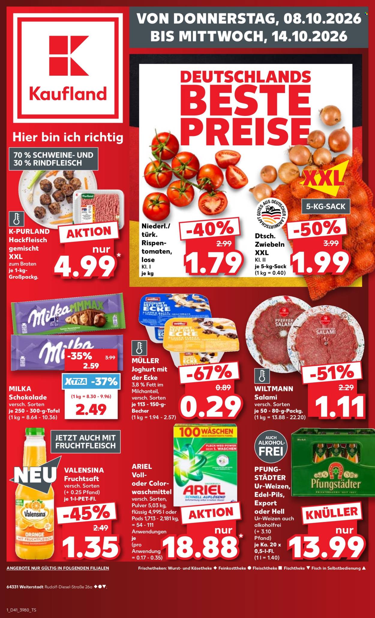 Leták Kaufland - 8.10.2026 - 14.10.2026. Strana 1