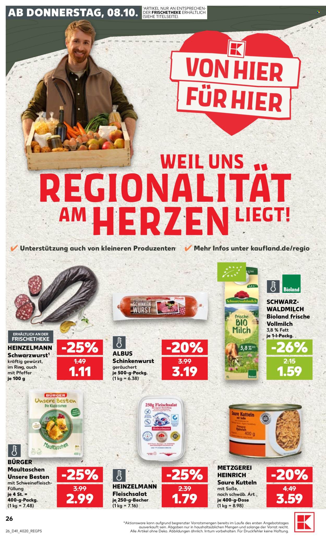 Kaufland Prospekte  - 8.10.2026 - 14.10.2026. Seite 26