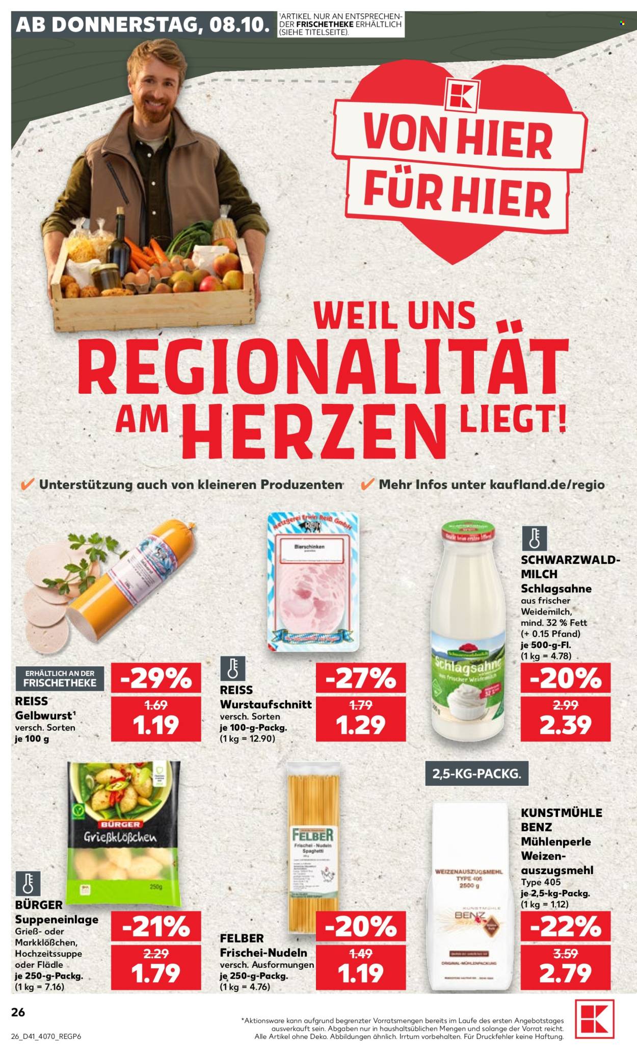 Kaufland Prospekte  - 8.10.2026 - 14.10.2026. Seite 26