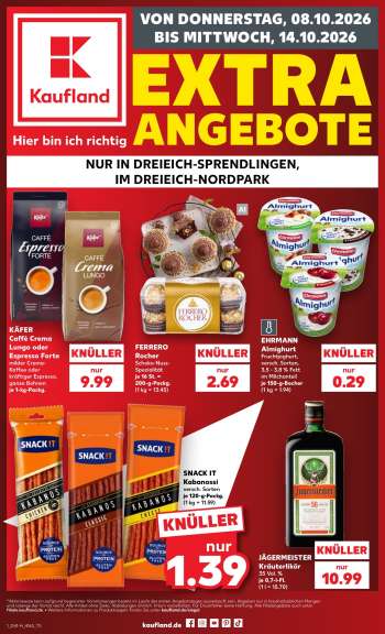 Prospekte Kaufland - 8.10.2026 - 14.10.2026.
