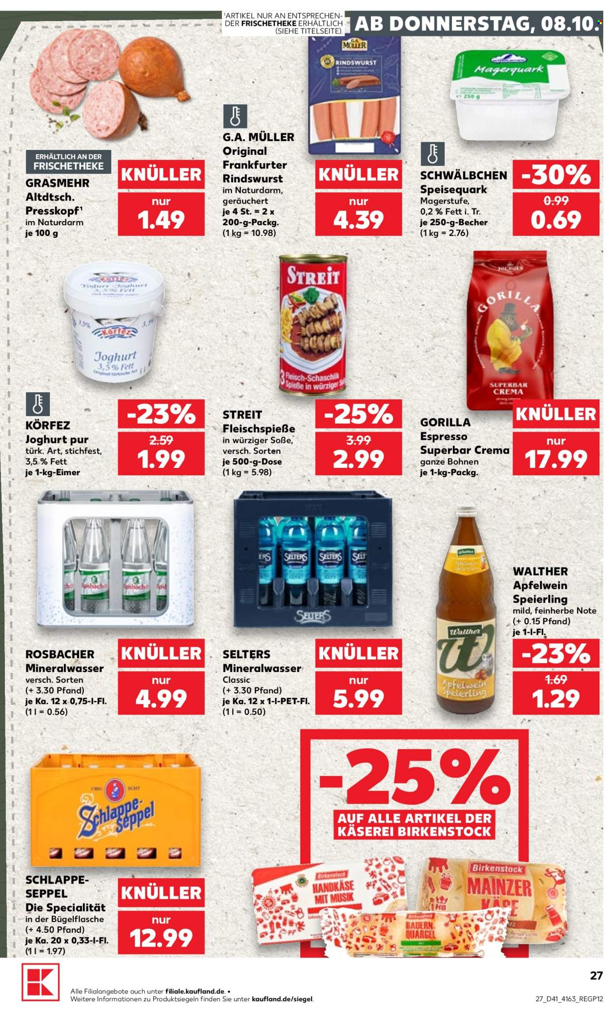 Kaufland Prospekte  - 8.10.2026 - 14.10.2026. Seite 27