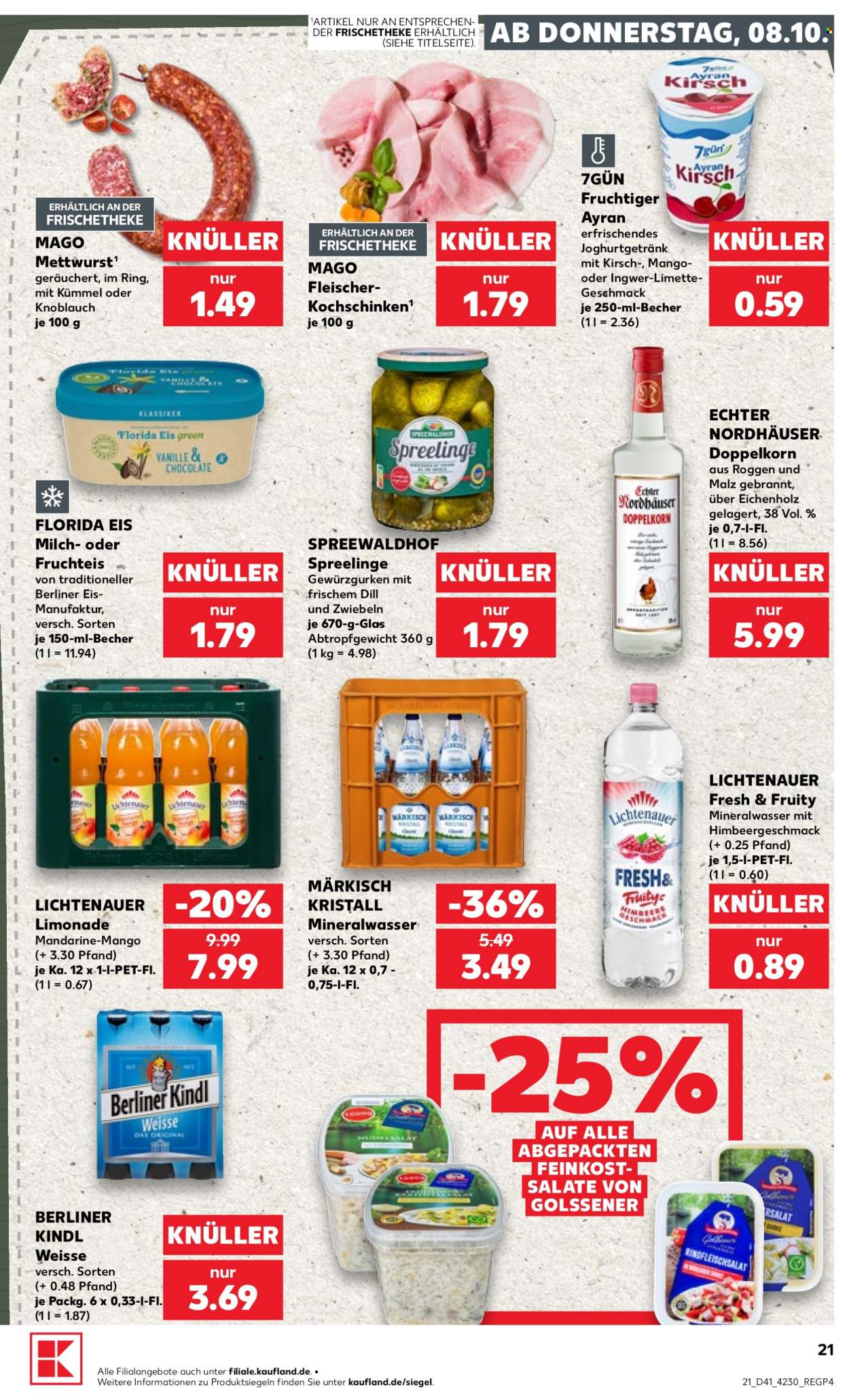Kaufland Prospekte  - 8.10.2026 - 14.10.2026. Seite 21