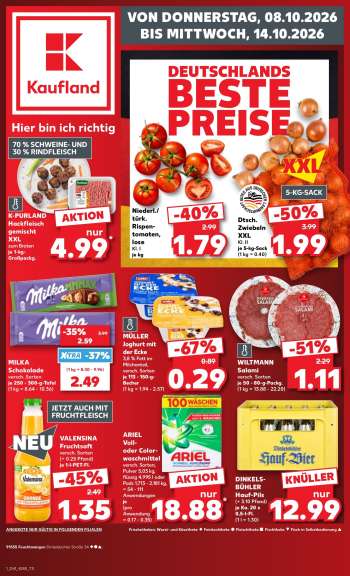 Prospekte Kaufland - 8.10.2026 - 14.10.2026.