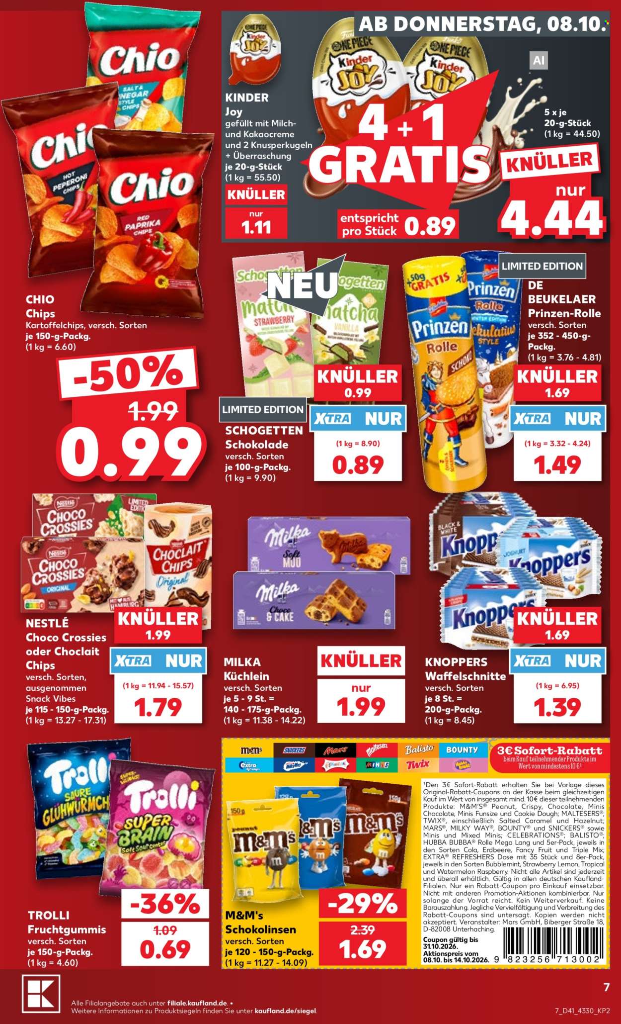 Kaufland Prospekte  - 8.10.2026 - 14.10.2026. Seite 7