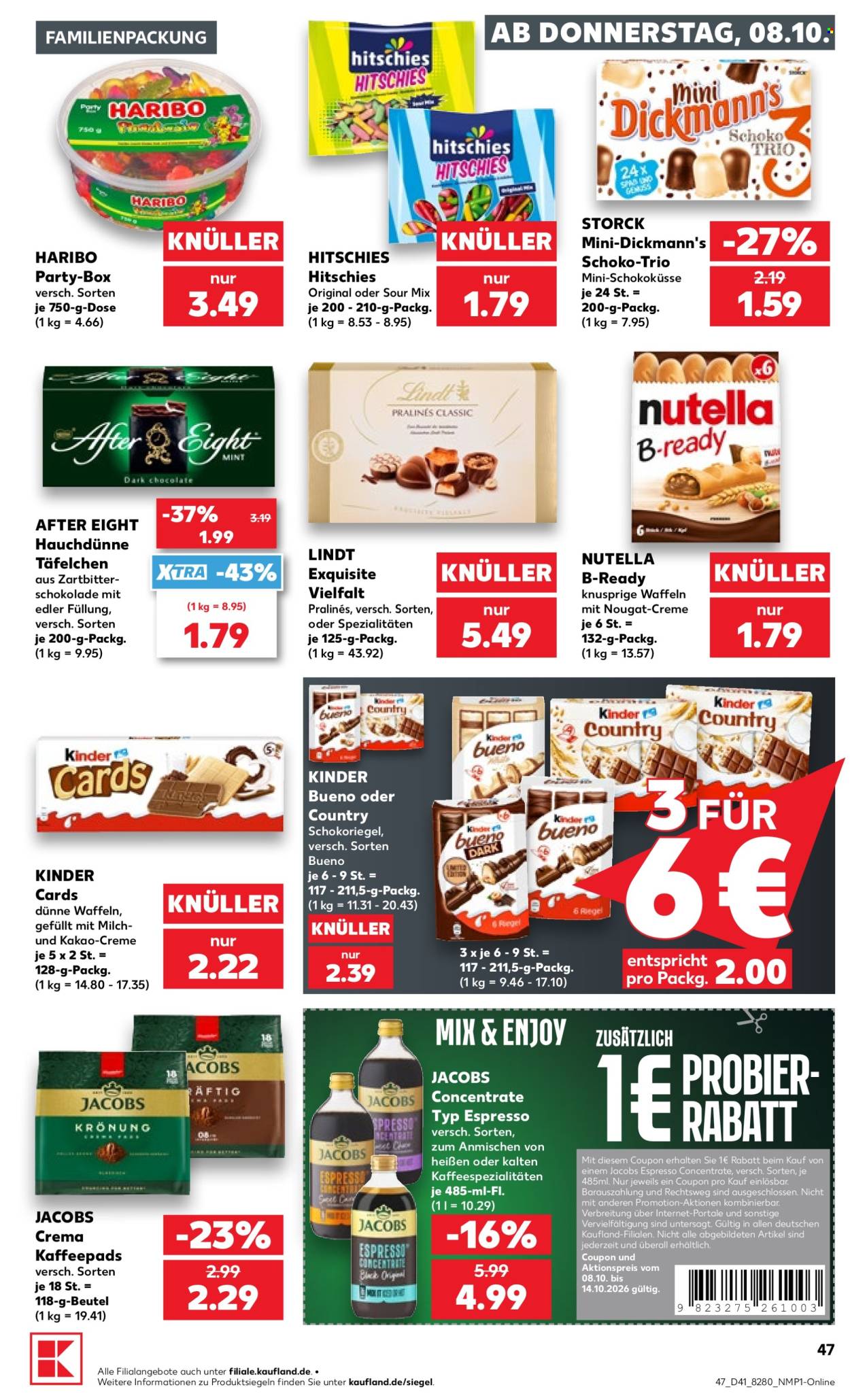 Kaufland Prospekte  - 8.10.2026 - 14.10.2026. Seite 47