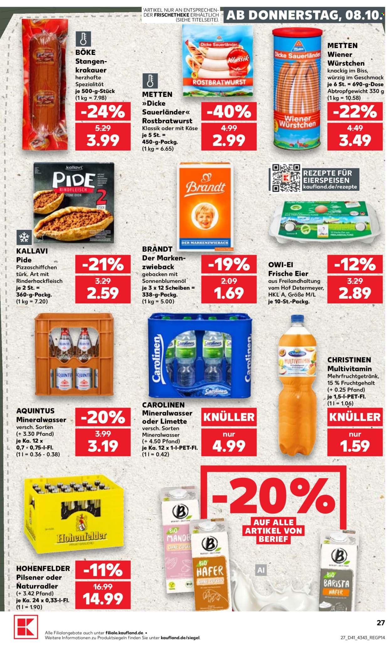 Kaufland Prospekte  - 8.10.2026 - 14.10.2026. Seite 27