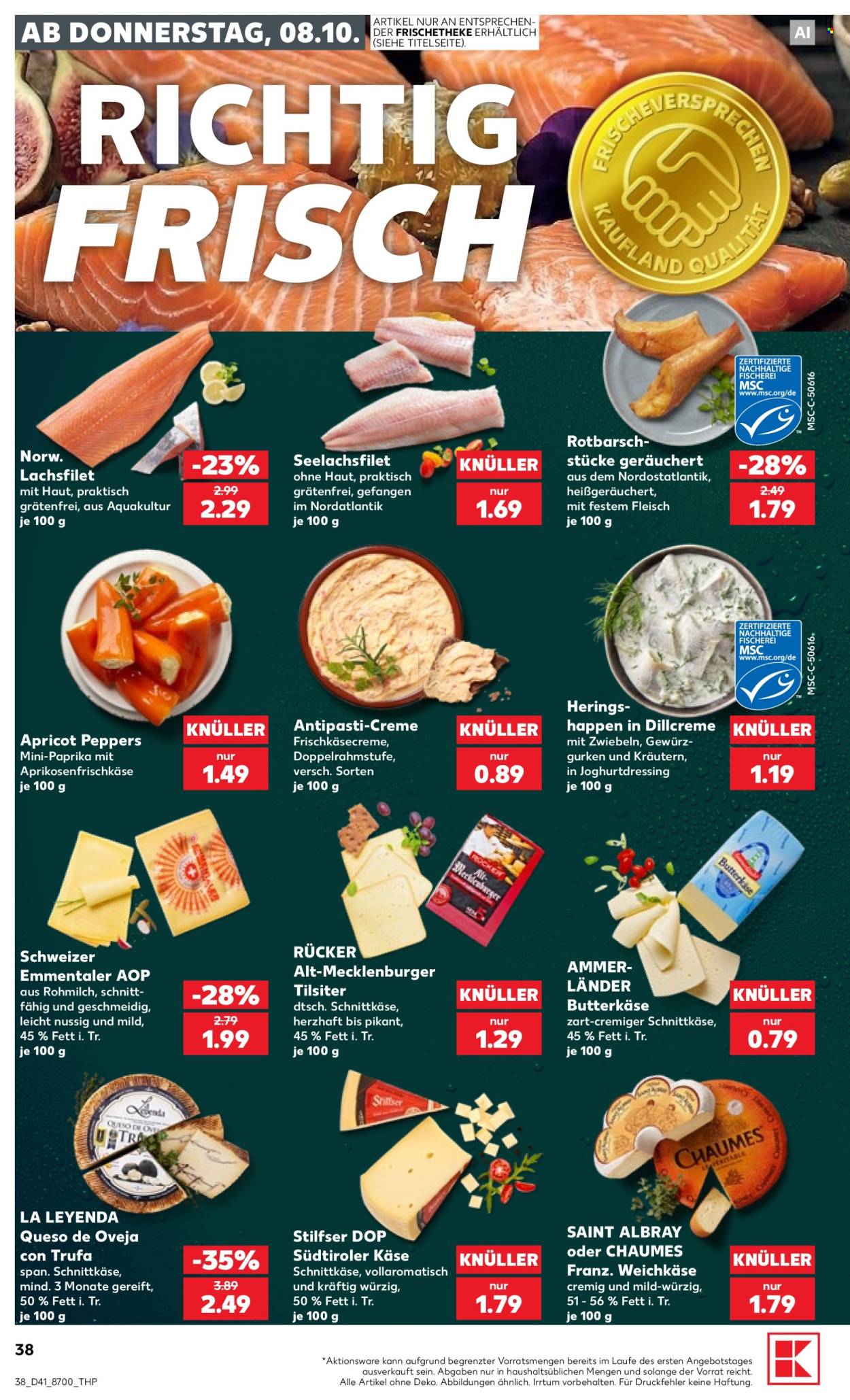 Kaufland Prospekte  - 8.10.2026 - 14.10.2026. Seite 38