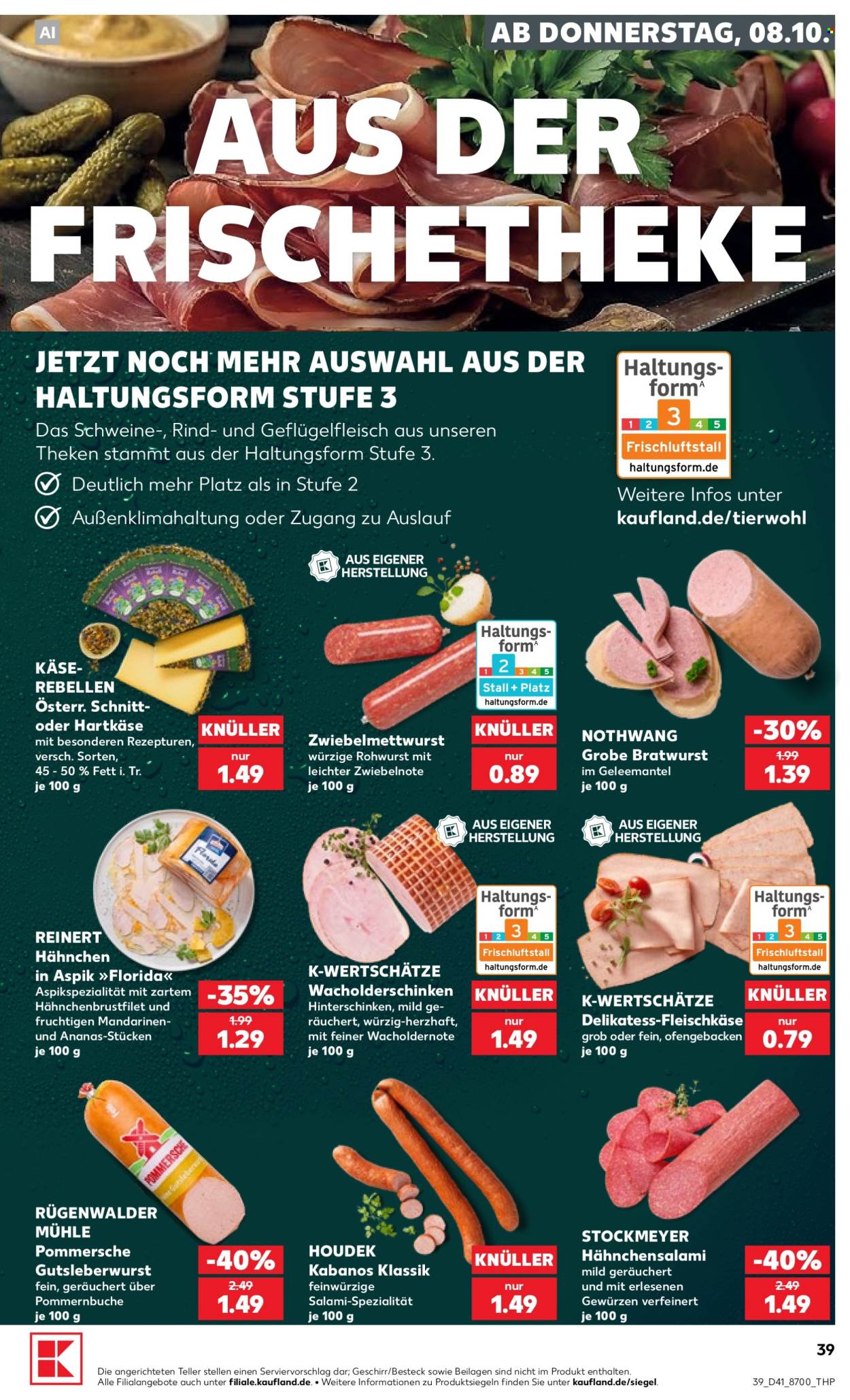 Kaufland Prospekte  - 8.10.2026 - 14.10.2026. Seite 39