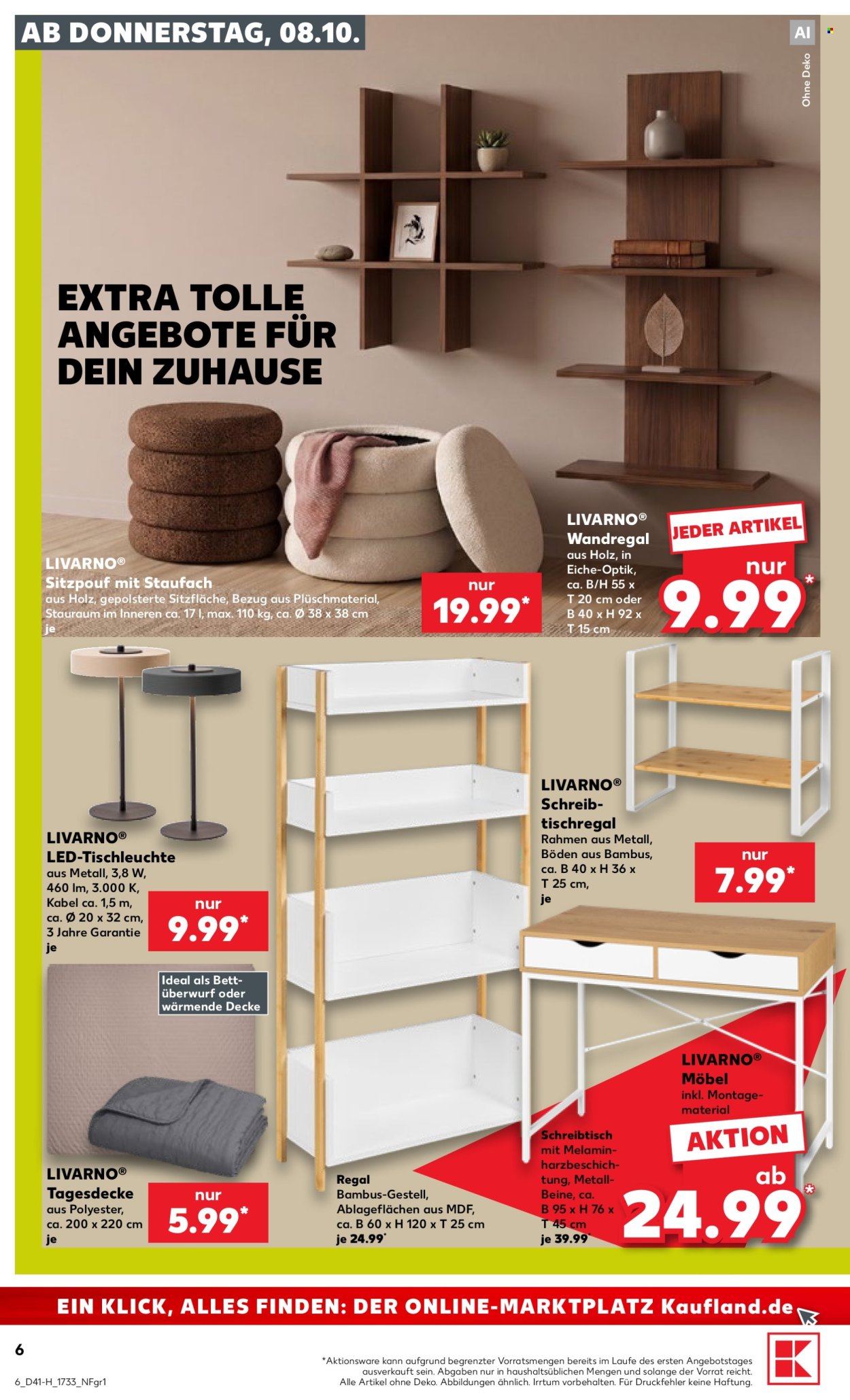Kaufland Prospekte  - 8.10.2026 - 14.10.2026. Seite 6
