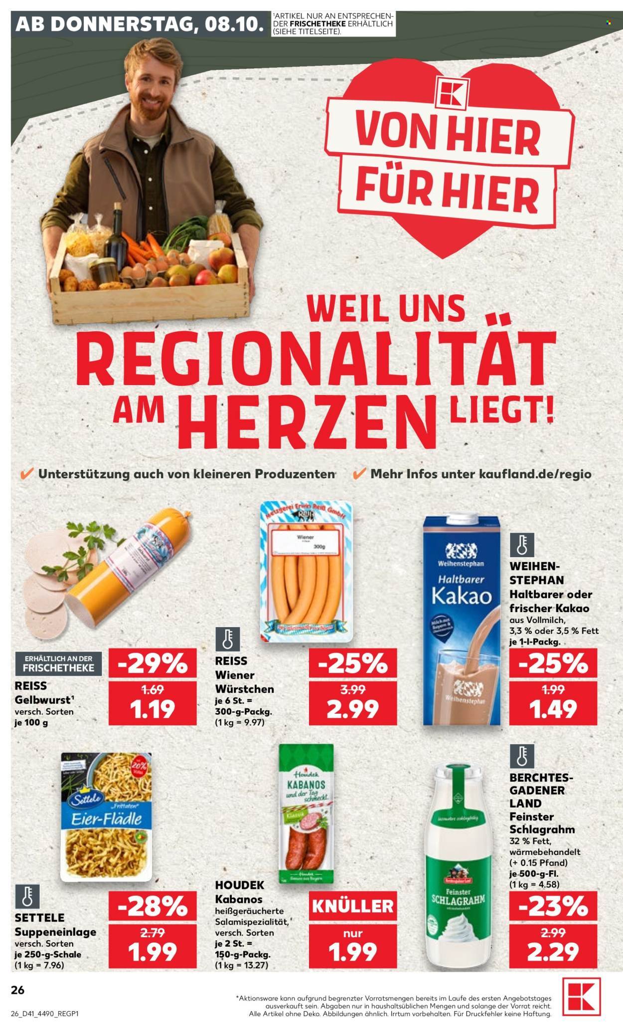 Kaufland Prospekte  - 8.10.2026 - 14.10.2026. Seite 26