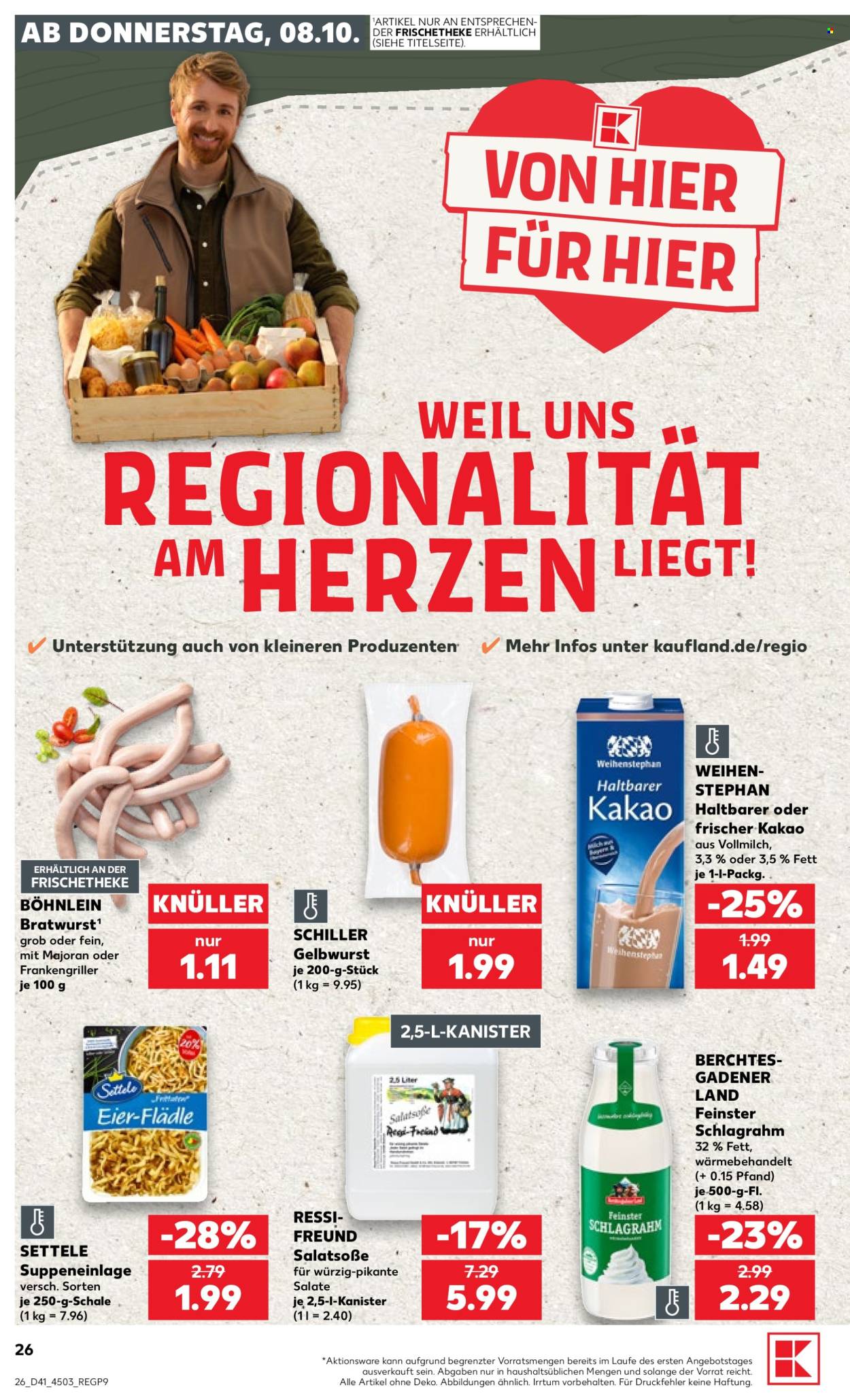 Kaufland Prospekte  - 8.10.2026 - 14.10.2026. Seite 26