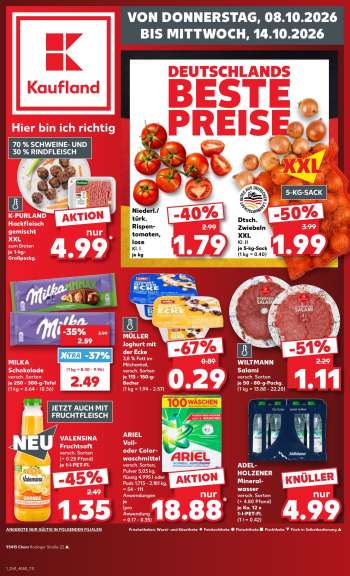 Prospekte Kaufland - 8.10.2026 - 14.10.2026.