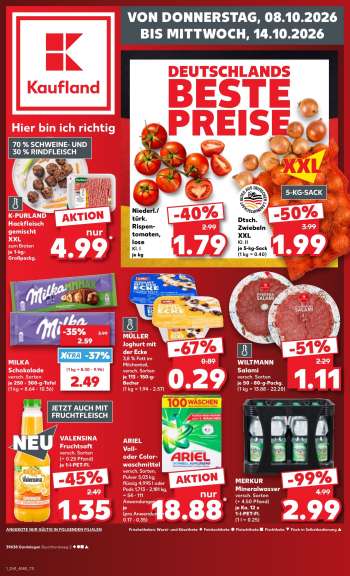 Prospekte Kaufland - 8.10.2026 - 14.10.2026.