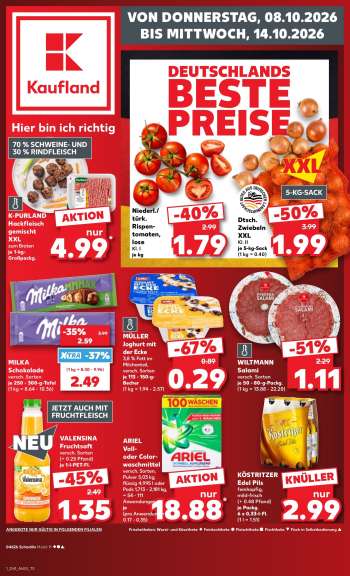 Prospekte Kaufland - 8.10.2026 - 14.10.2026.