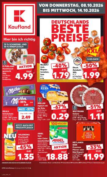 Prospekte Kaufland - 8.10.2026 - 14.10.2026.