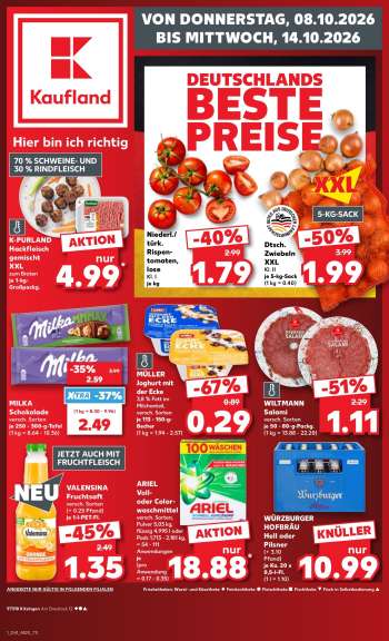 Prospekte Kaufland - 8.10.2026 - 14.10.2026.