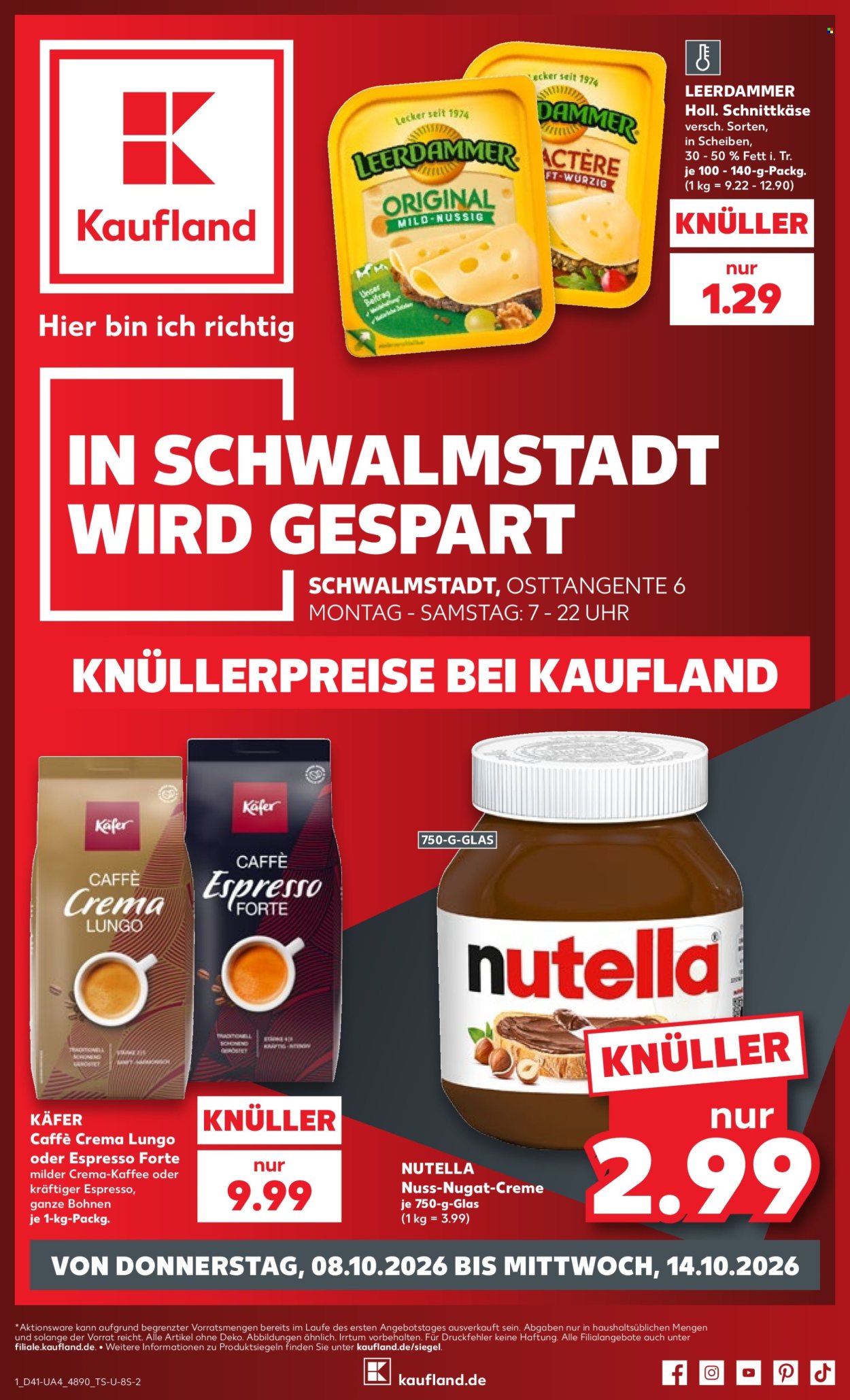 Leták Kaufland - 8.10.2026 - 14.10.2026. Strana 1