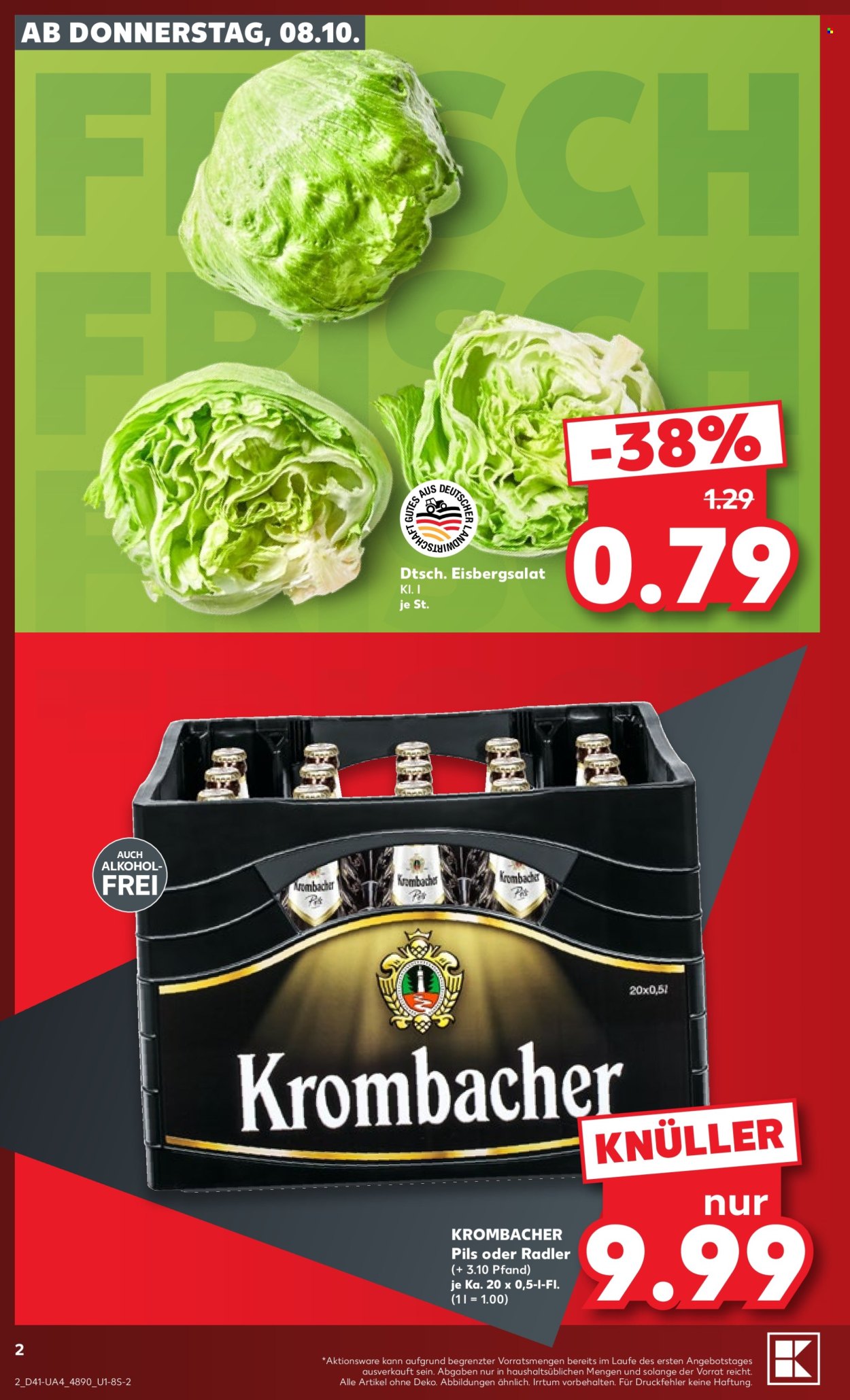 Kaufland Prospekte  - 8.10.2026 - 14.10.2026. Seite 2
