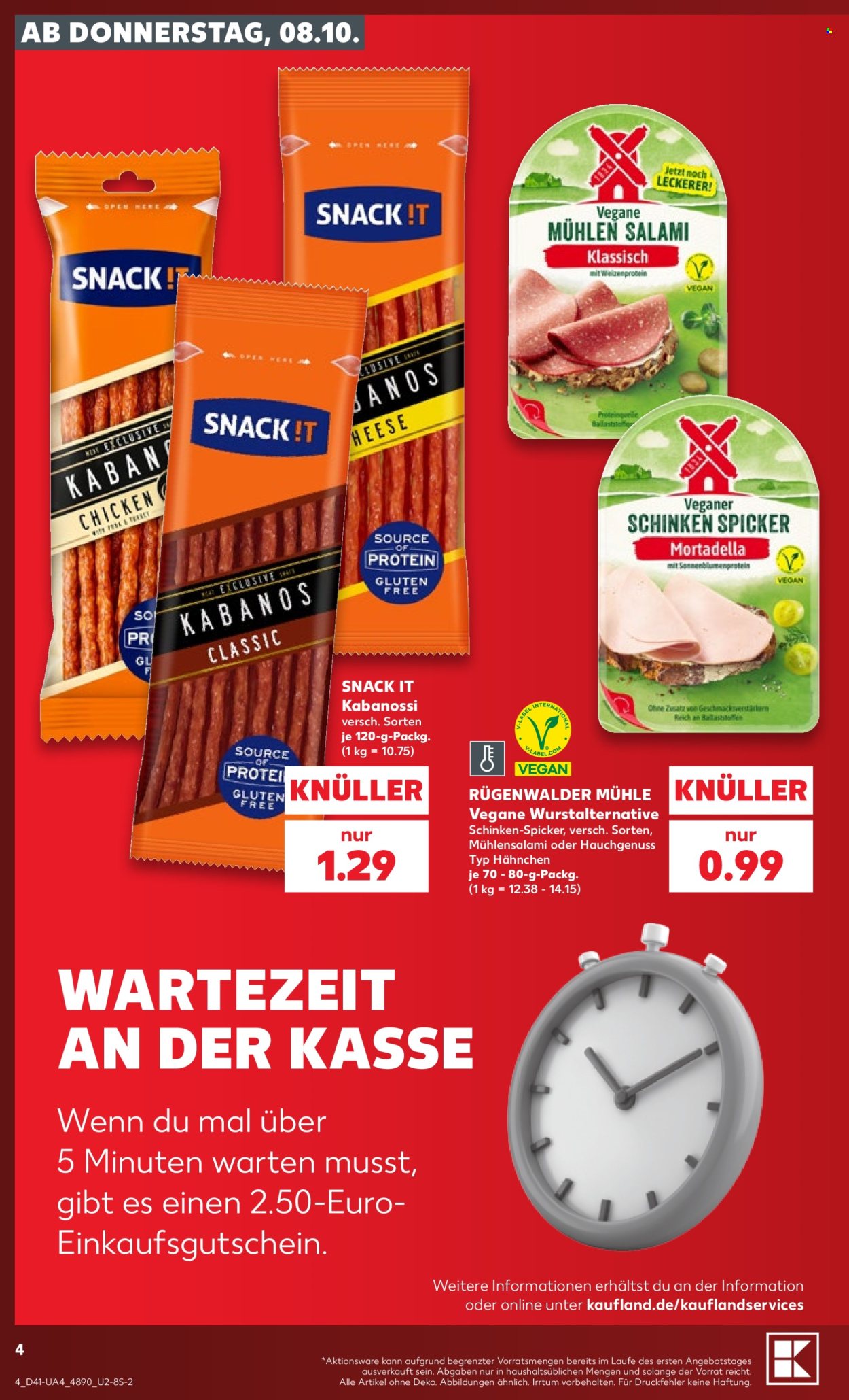 Kaufland Prospekte  - 8.10.2026 - 14.10.2026. Seite 4