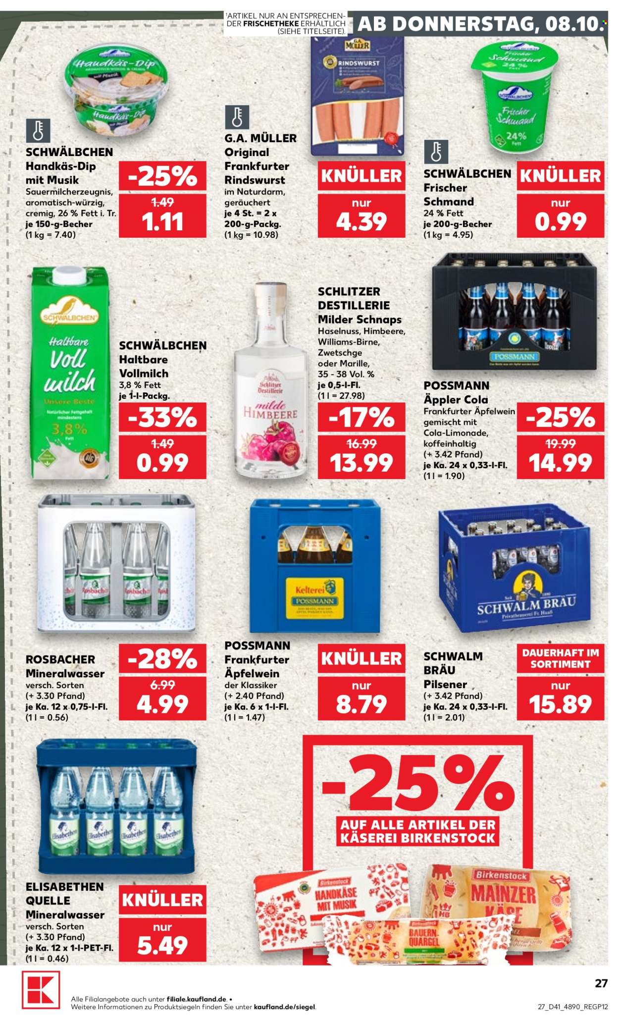 Kaufland Prospekte  - 8.10.2026 - 14.10.2026. Seite 27