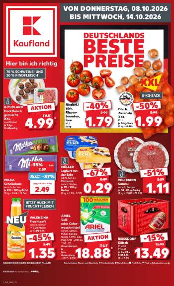 Prospekte Kaufland - 8.10.2026 - 14.10.2026.