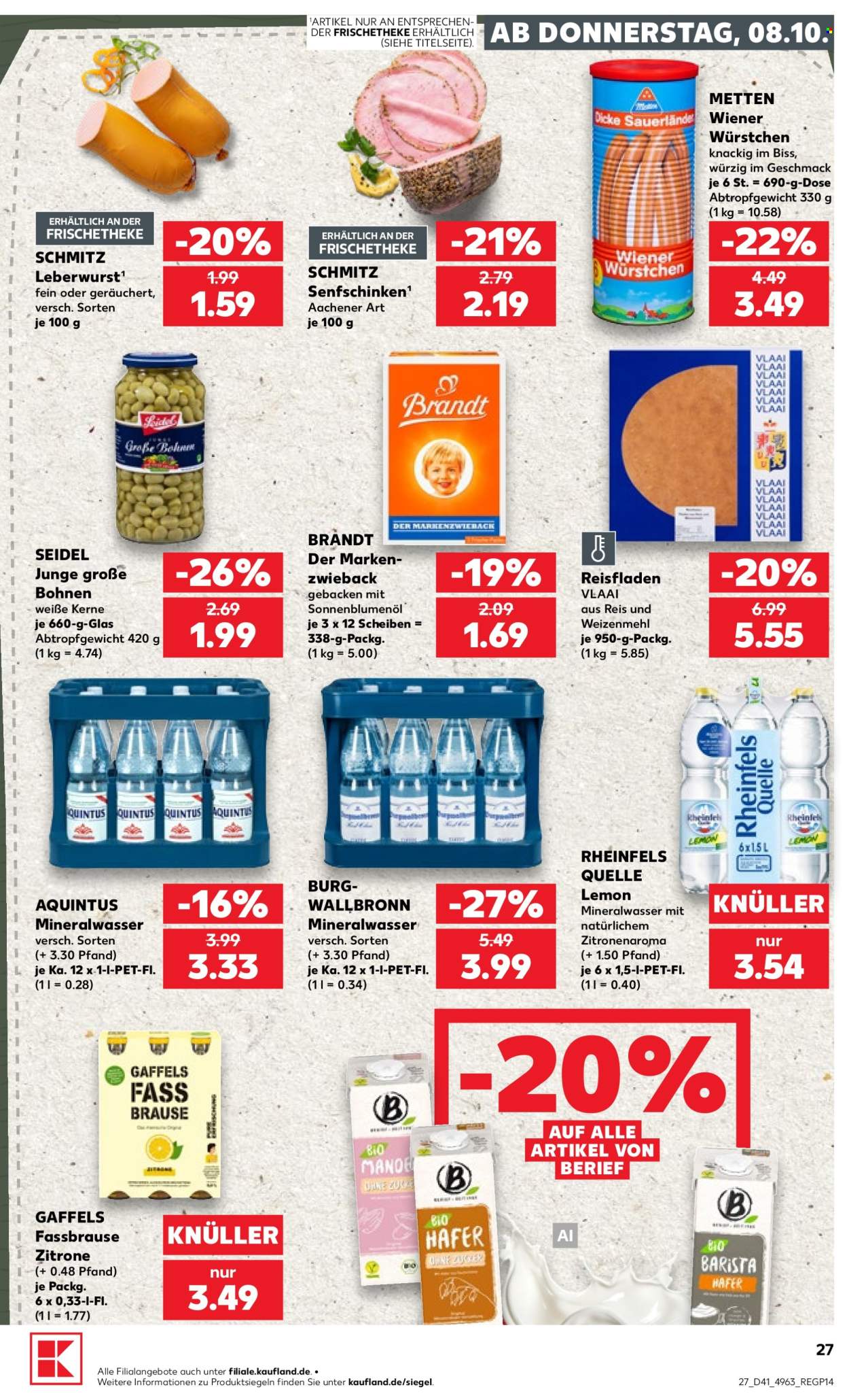 Kaufland Prospekte  - 8.10.2026 - 14.10.2026. Seite 27