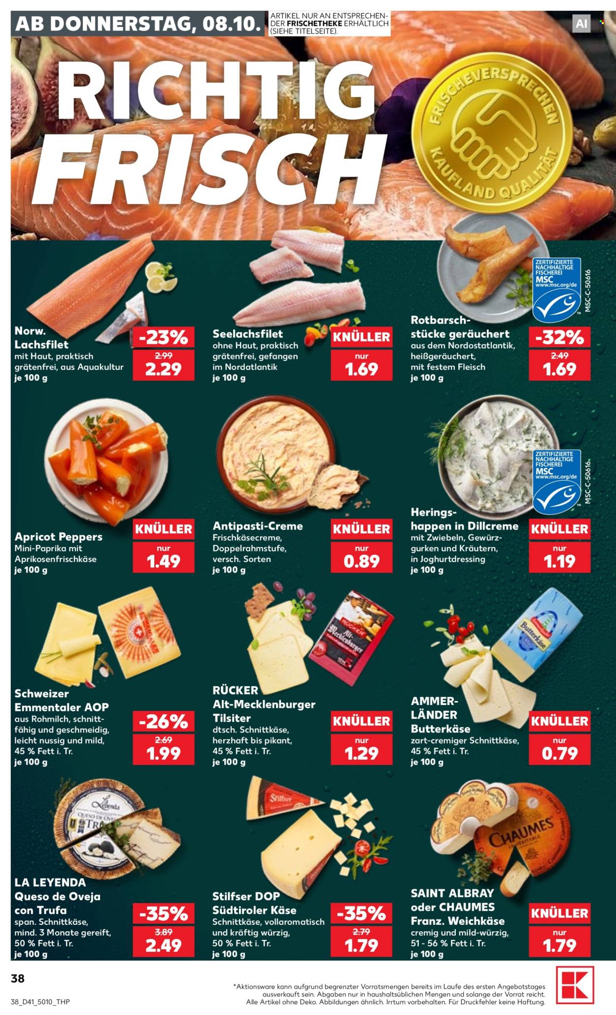 Kaufland Prospekte  - 8.10.2026 - 14.10.2026. Seite 38