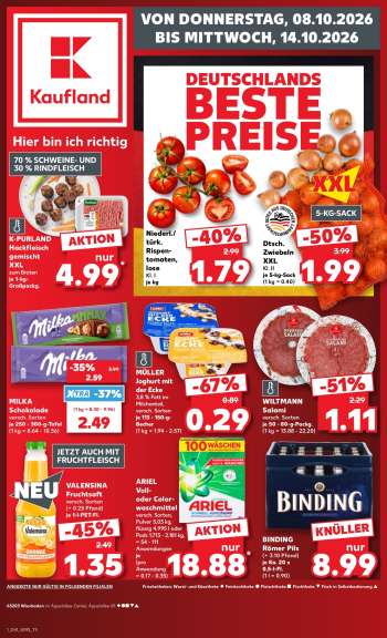 Prospekte Kaufland - 8.10.2026 - 14.10.2026.