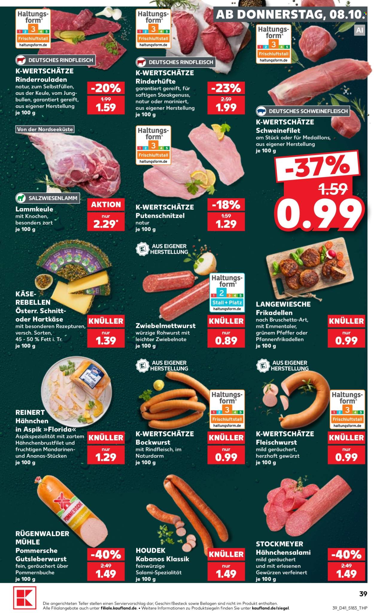 Kaufland Prospekte  - 8.10.2026 - 14.10.2026. Seite 39