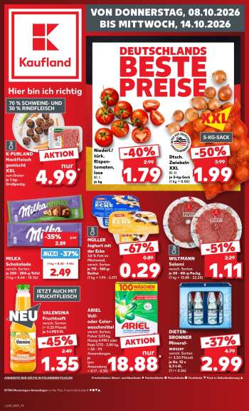 Prospekte Kaufland - 8.10.2026 - 14.10.2026.