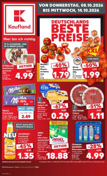 Prospekte Kaufland - 8.10.2026 - 14.10.2026.
