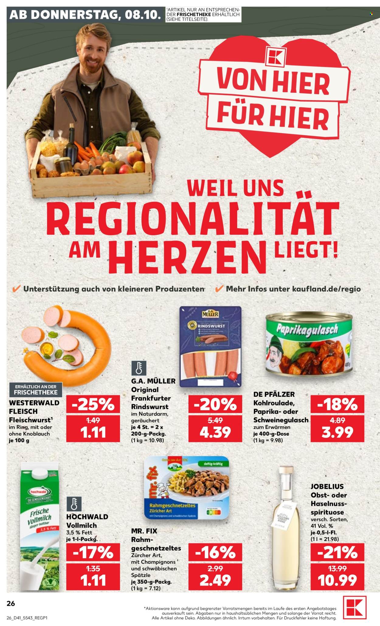 Kaufland Prospekte  - 8.10.2026 - 14.10.2026. Seite 26