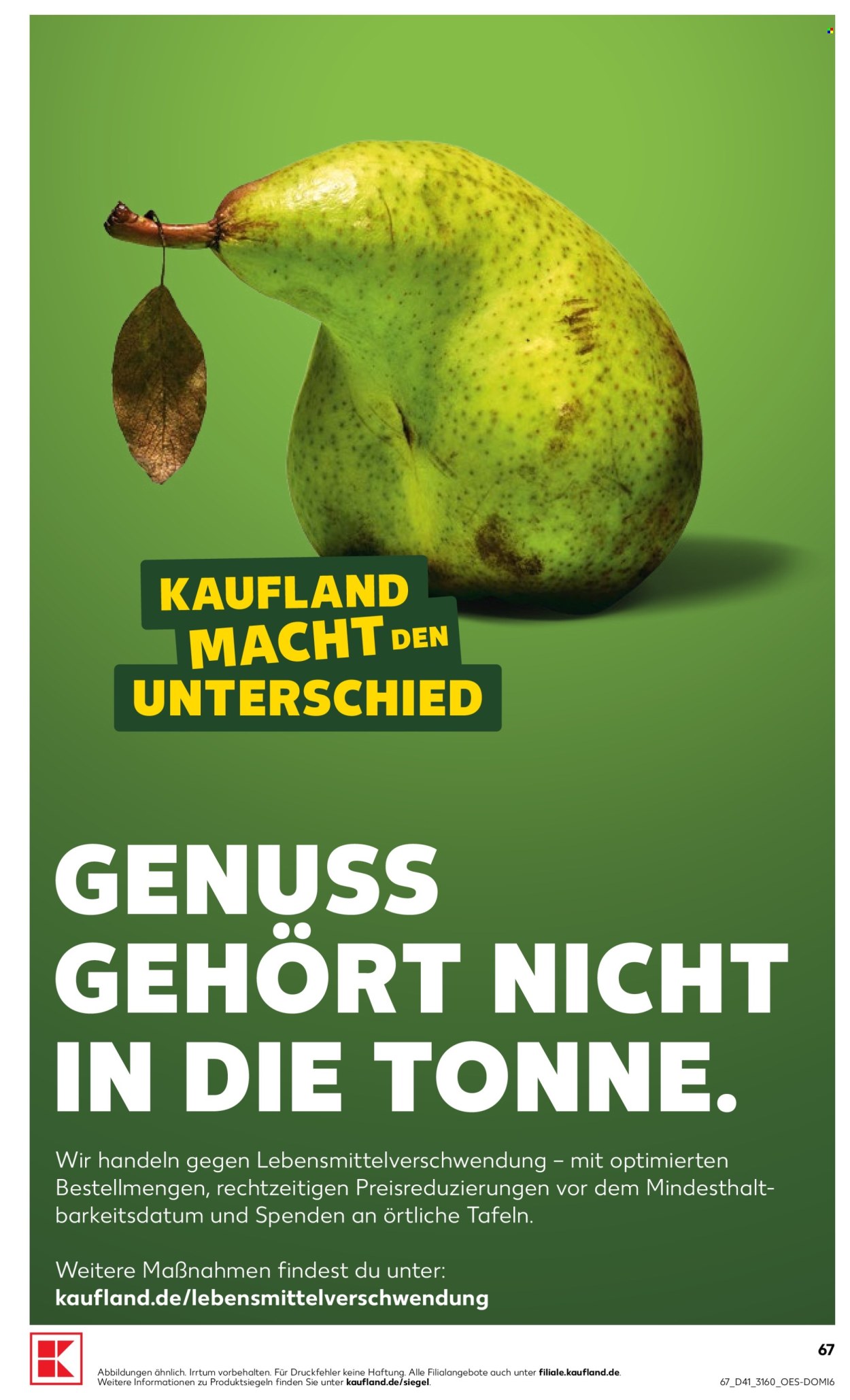 Kaufland Prospekte  - 8.10.2026 - 14.10.2026. Seite 67