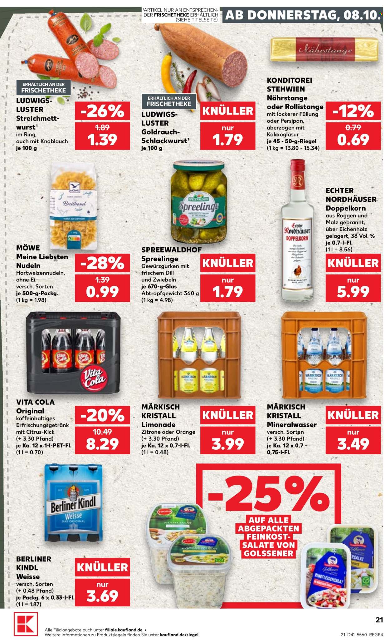 Kaufland Prospekte  - 8.10.2026 - 14.10.2026. Seite 21