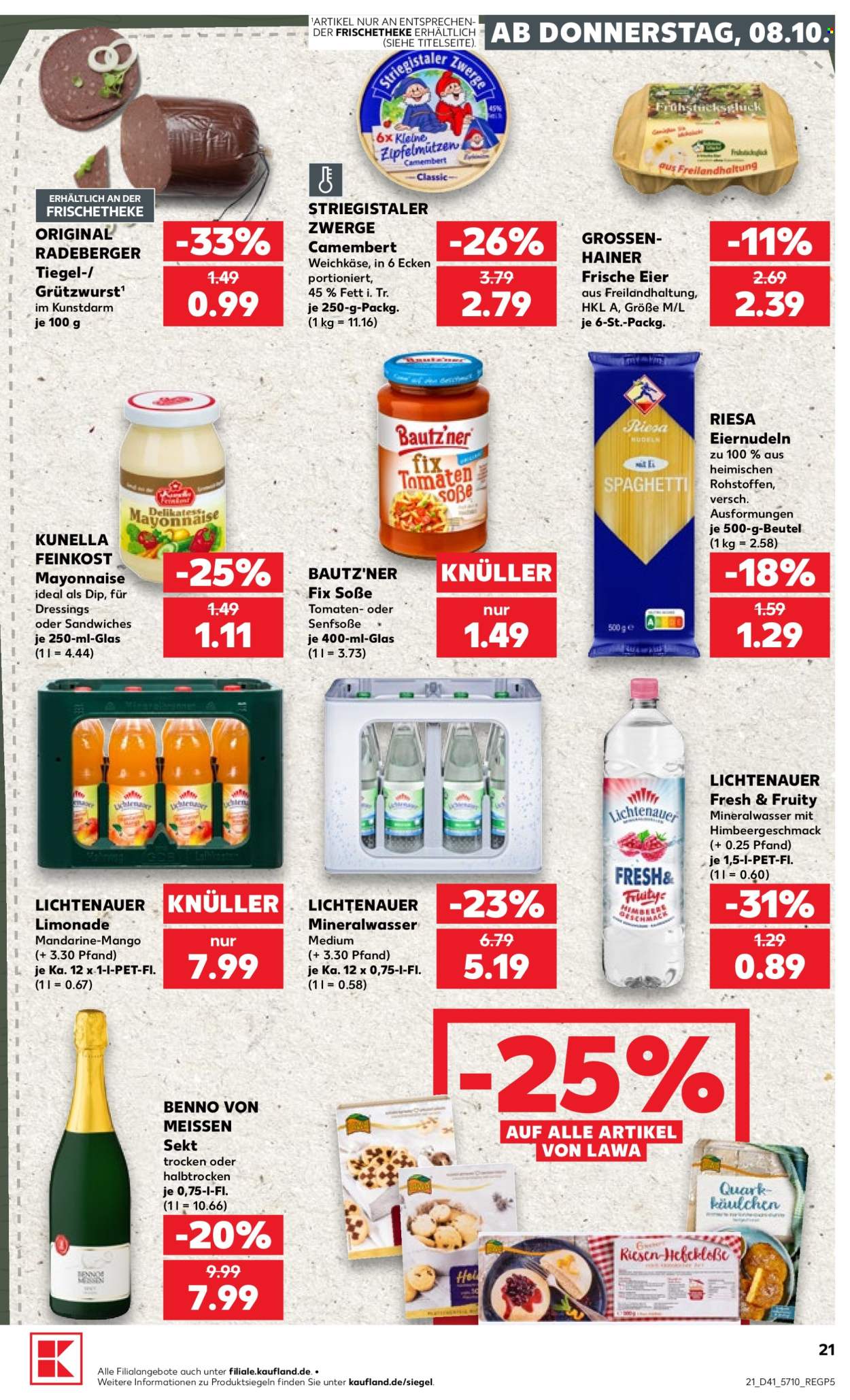 Kaufland Prospekte  - 8.10.2026 - 14.10.2026. Seite 21