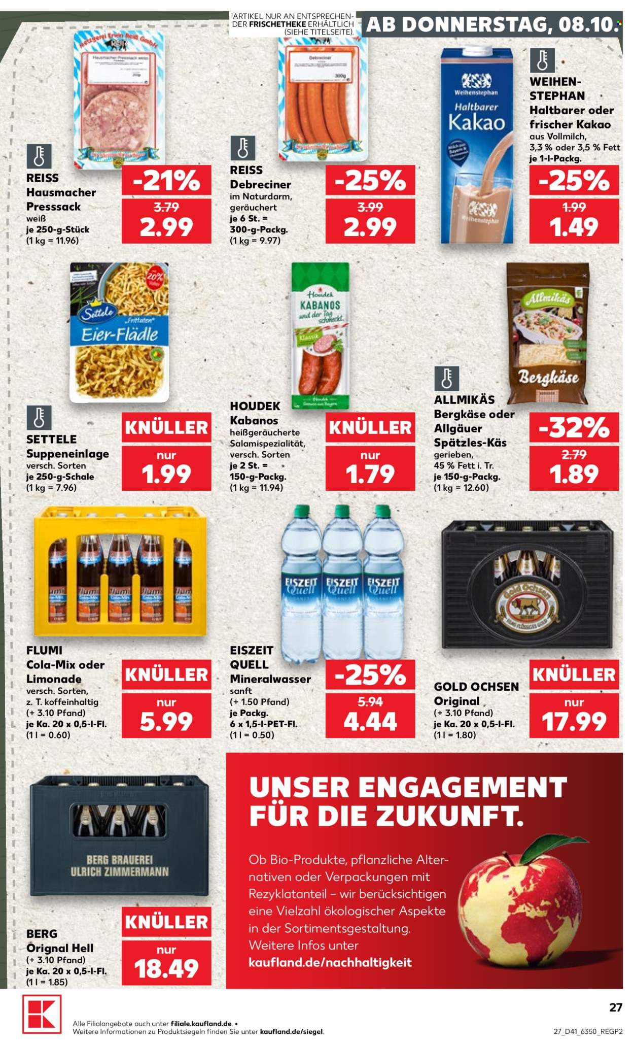 Kaufland Prospekte  - 8.10.2026 - 14.10.2026. Seite 27