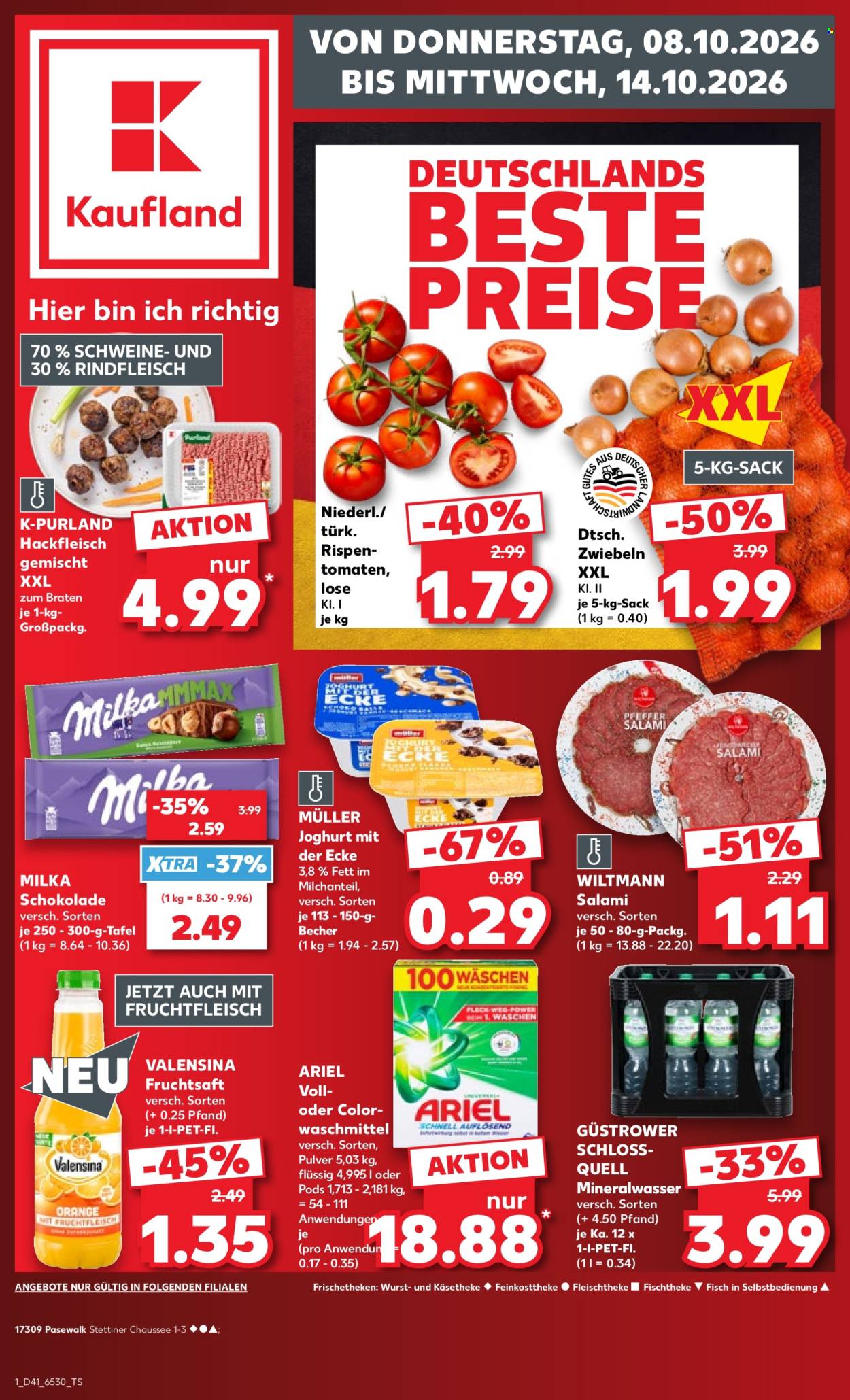 Kaufland Prospekte  - 8.10.2026 - 14.10.2026. Seite 1
