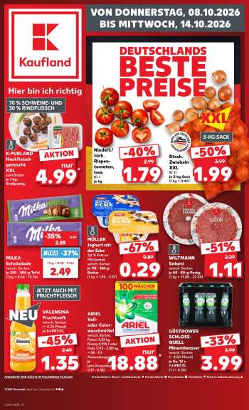 Prospekte Kaufland - 8.10.2026 - 14.10.2026.
