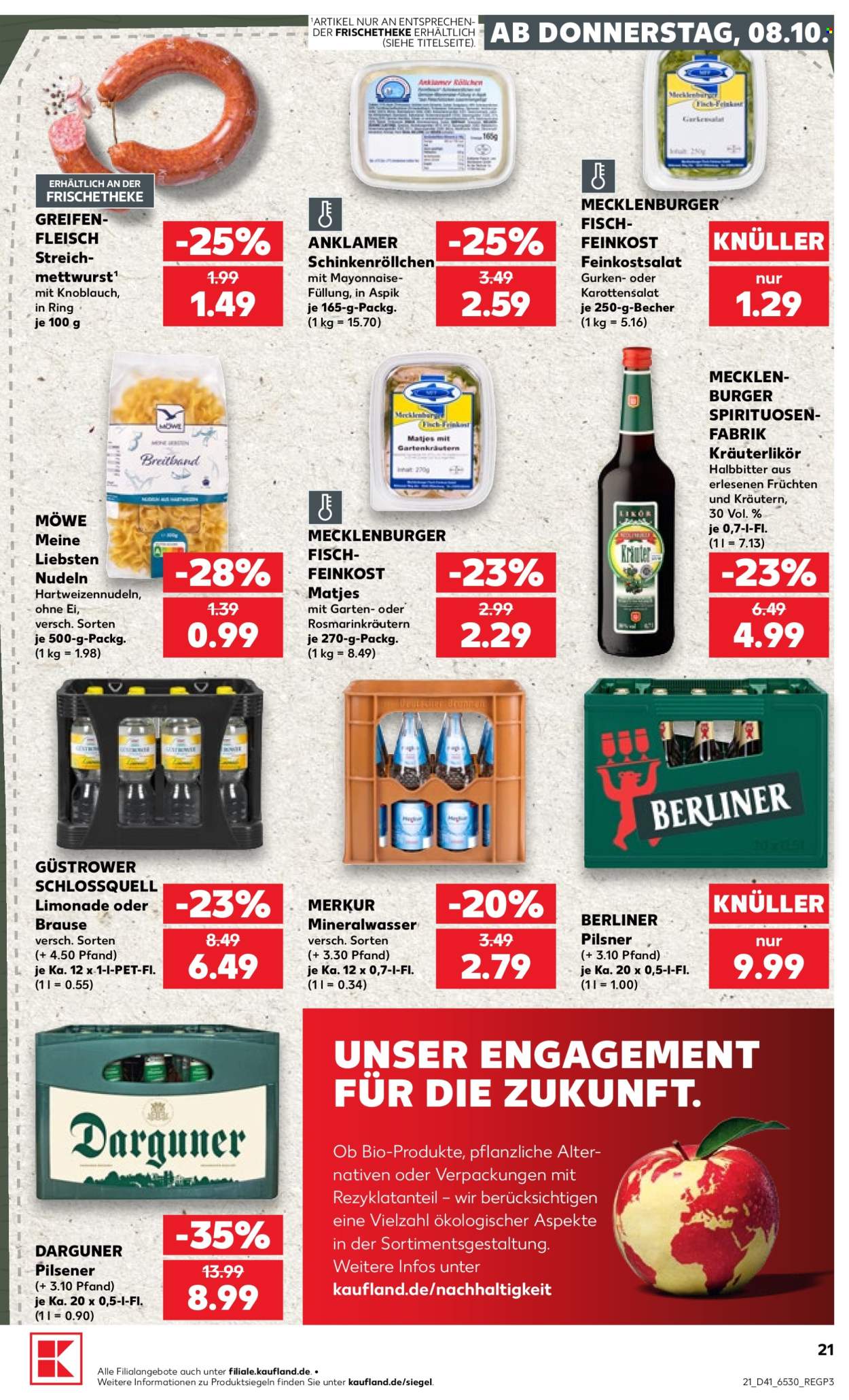 Kaufland Prospekte  - 8.10.2026 - 14.10.2026. Seite 21